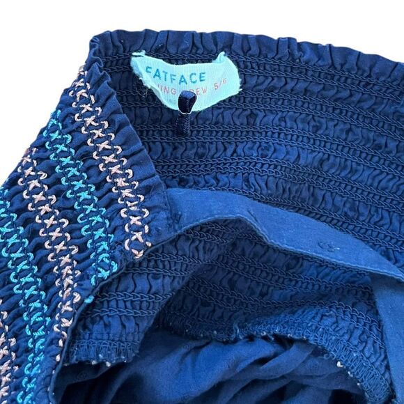 Fat Face Sleeveless Smocked Top - Picture 5 of 5